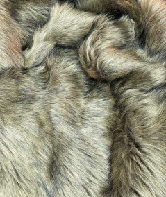 Close up image of Fossa faux fur fabric