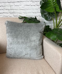 Ash Faux Fur Cushion