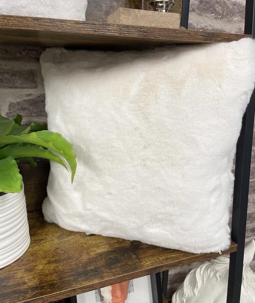 Richmond Cream Faux Fur Cushion Covers