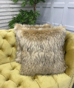 Golden Takin Faux Fur Cushion Covers