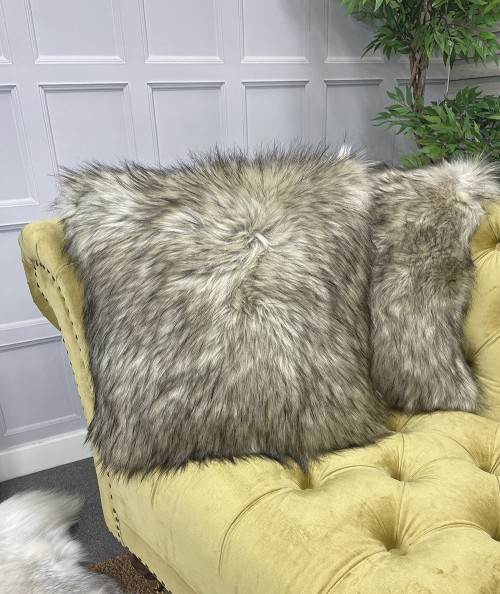 New Raccoon Faux Fur Cushions