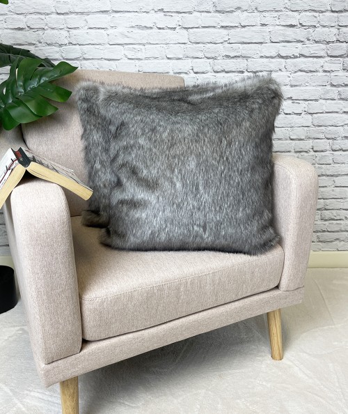 Winter Roe Faux Fur Cushions