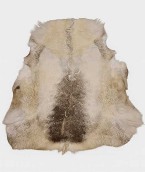 Extra large pale reindeer hide