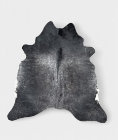 Large Dark Grey Cowhide Rug CR00208