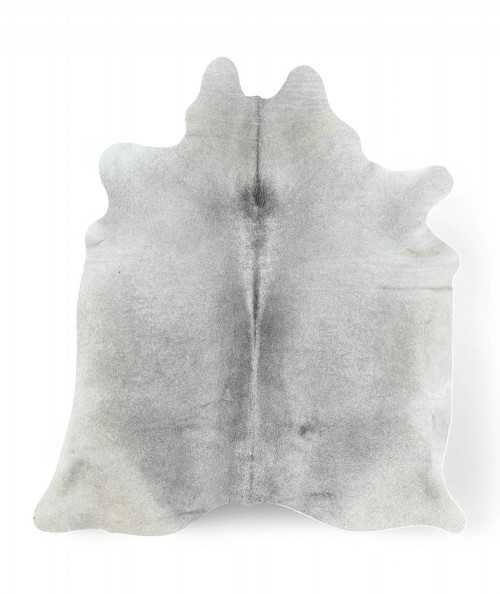 Large Light Grey Cow Skin Rug CR00205