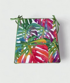 Tropical Leaves Tapered Seat Pads