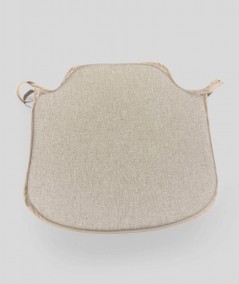 Plain Linen Spindle Seat Pads