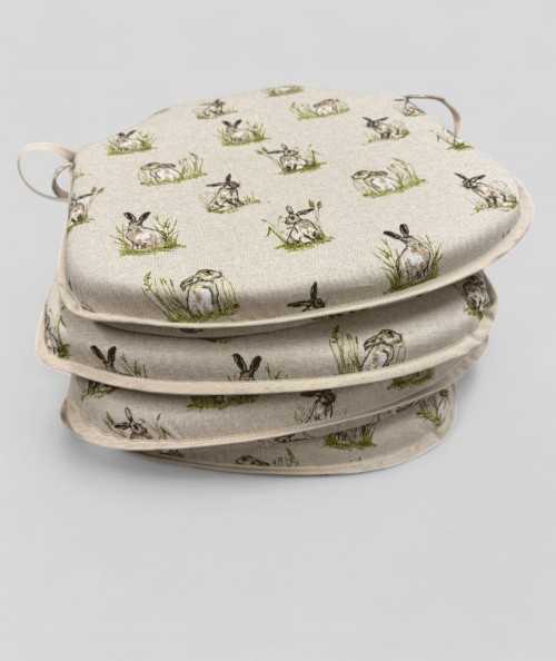 Hares Spindle Chair Pads