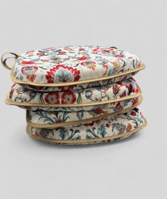 William Original Tapestry Spindle Seat Pads