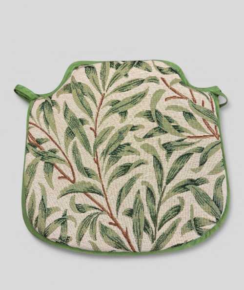 Spindle Seat Pad Willow Bough Sage Tapestry