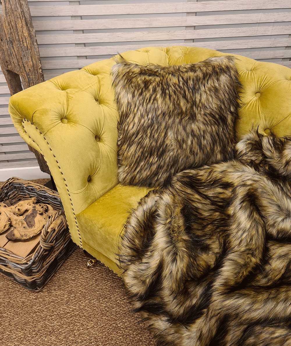 Muskox Faux Fur Cushions