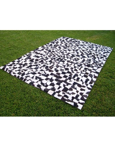 Small Squares Patchwork Cowhide Rug 517  Large Patchwork Cowhide Rugs